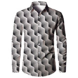 Men's 3D Digital Printing Men's Shirt American Style