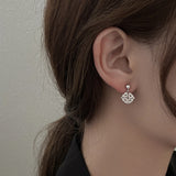 S925 Love Clover Fashion Earrings - Dazpy