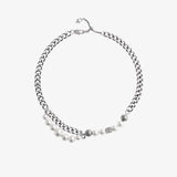 Pearl Necklace Men's And Women's Double Layer - Dazpy