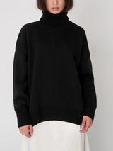 Casual Oversized Knitted Pullover for Women