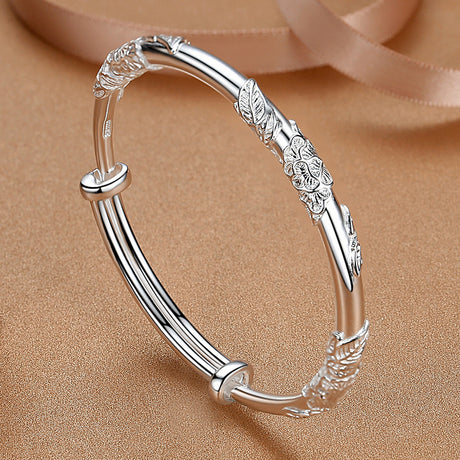 Fashion Solid Sterling Silver Bracelet - Dazpy