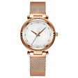 Mesh Waterproof Diamond Inlaid Women's Watch - Dazpy