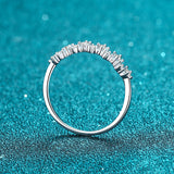 Electroplated Ring Female Wave Type Mosan - Dazpy