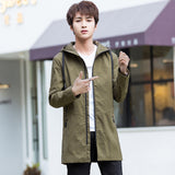 Solid Color Slim Fit Trendy Coat