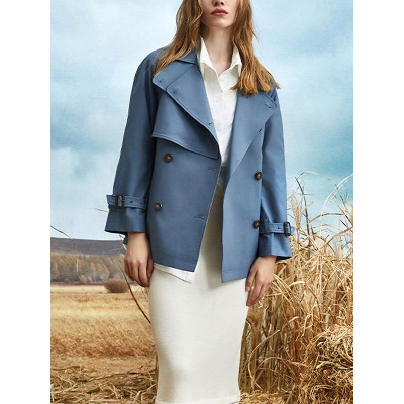 Schicker, lässiger Trenchcoat zum Schnüren für Damen