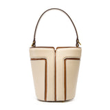 Luxury Leather Bucket Shoulder Bag