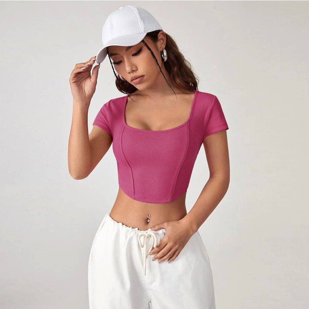 Elegantes Sommer Crop Top