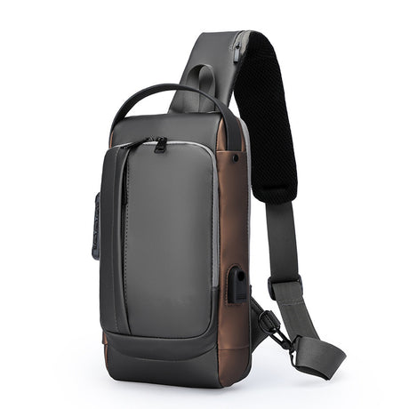 Fashionable Men's Waterproof Shoulder Bag Sports - Dazpy