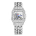 Square Full Star Leopard Diamond Women's Watch Quartz Women's Watch - Dazpy