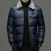 Men's Cotton-padded Jacket Winter Fur Collar Coat Men's Casual Jacket