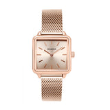 Waterproof Square Ladies Watch Movement - Dazpy