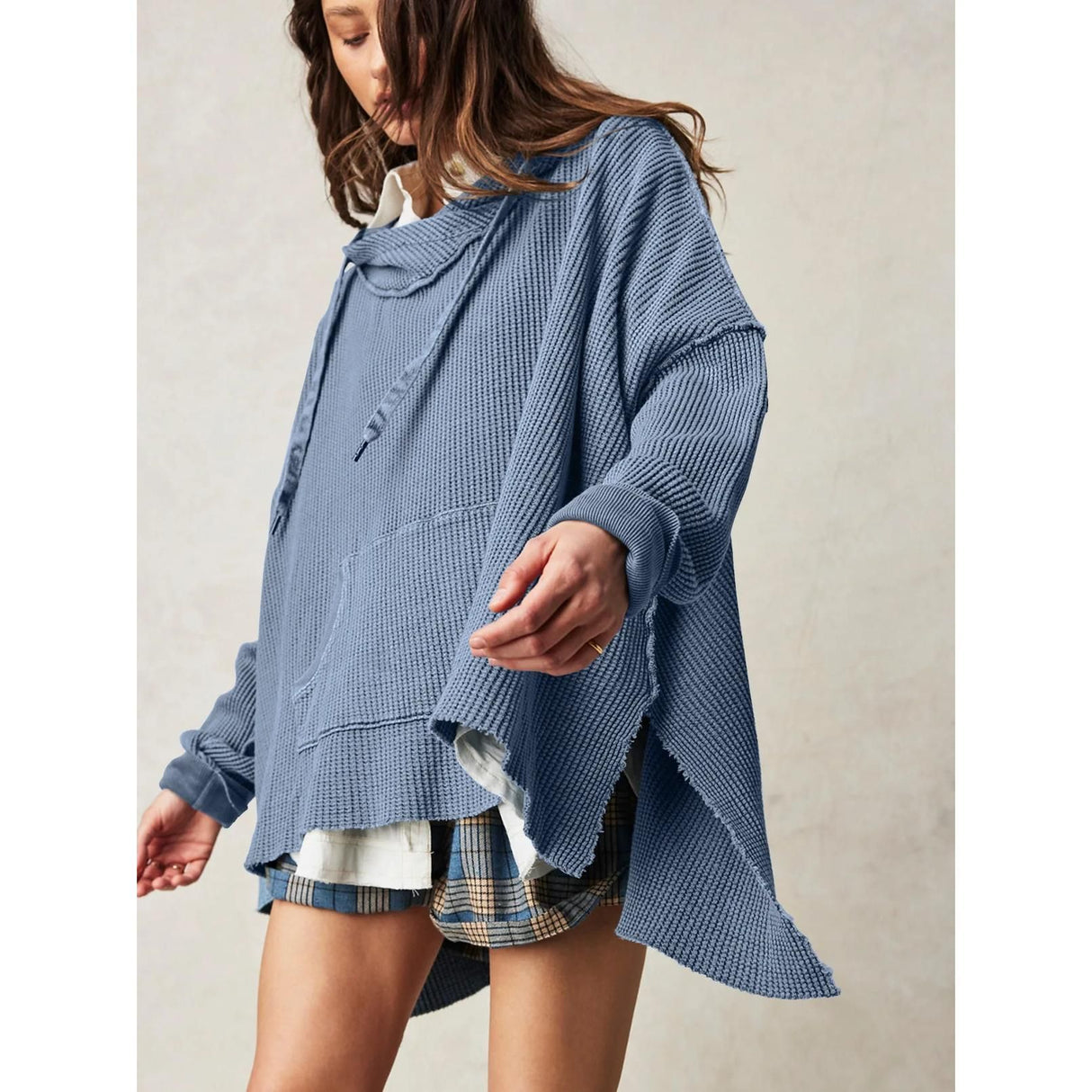 Gemütlicher Oversized Hoodie mit Taschen