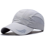 Gorra deportiva unisex de secado rápido