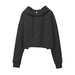 Casual Solid Long Sleeve Oversized Hoodie