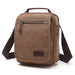 Multi-pocket Single Shoulder Canvas Men's Messenger Bag - Dazpy