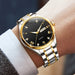 Tuhao Gold Diamond Quartz Waterproof Glow Business Men's Watch - Dazpy