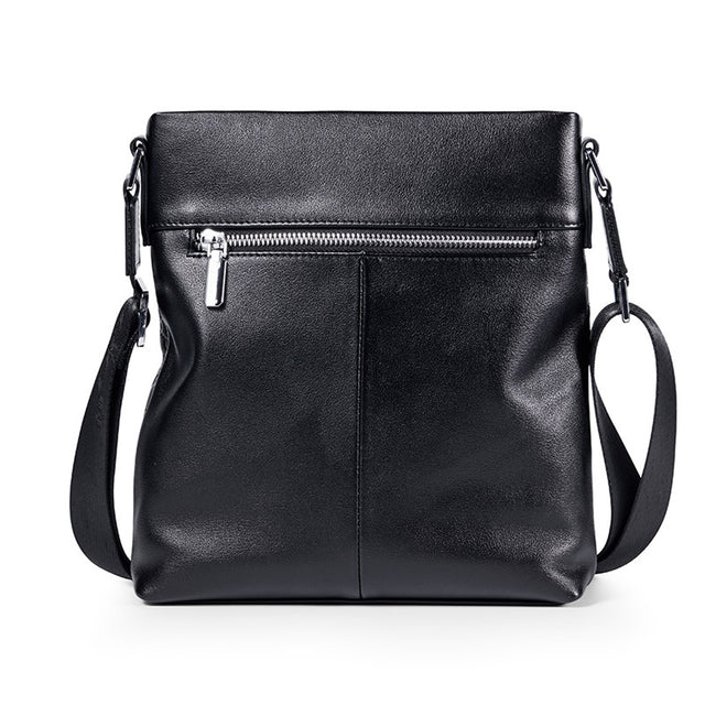 Men's Top Layer Cowhide Nappa Crossbody Bag - Dazpy