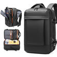 New Men's Backpack With Large Capacity Waterproof Outdoor Travel Bag That Can Be Expanded - Dazpy