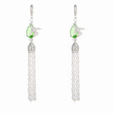 Pearl Tassel Long Earrings Female - Dazpy