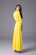 Vestido cruzado tipo swing para mujer