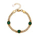 Gold Australia Color Preservation Cuban Chain Personality Bracelet - Dazpy