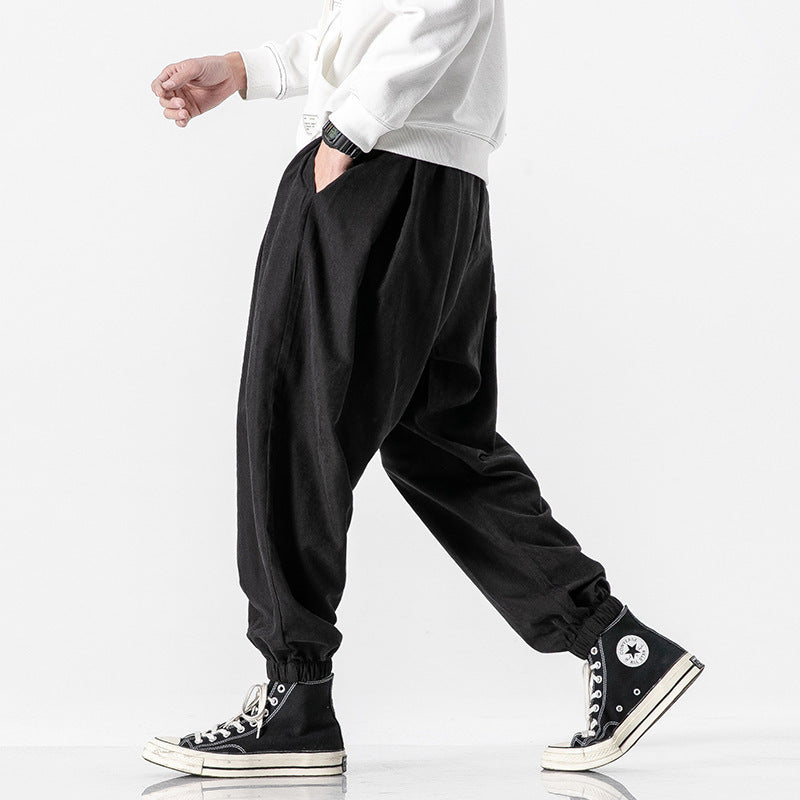 Men's Drawstring Drawstring Bloomers Loose Pants