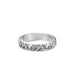 999 Sterling Silver Embossed Auspicious Cloud  Men's And Women's Pure Silver Solid Ring - Dazpy