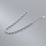 S925 Sterling Silver Division Round Bracelet - Dazpy