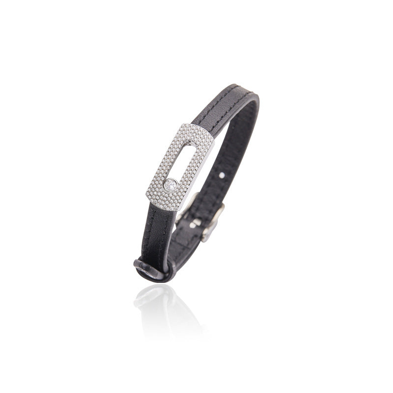 Vintage Single Drill Sliding Bracelet - Dazpy