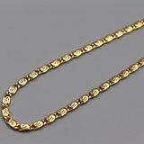 European And American Gold Brass Necklace - Dazpy