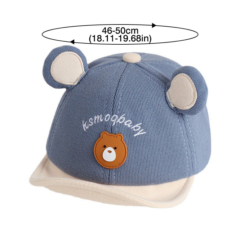 Adorable Bear Ear Baby Baseball Cap