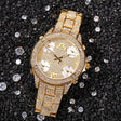 New Full Diamond Large Dial Hip-hop Men's Watches - Dazpy