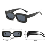 Oversized Square Sunglasses for Women