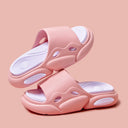 Pantuflas con cojín de nubes de colores