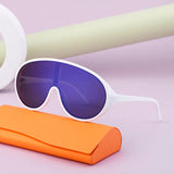 Oversized Shield Sunglasses