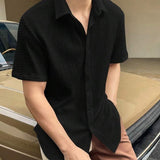 Men's Fashion Short-sleeved Commuter Shirt Casual