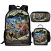 Backpack Dinosaur Schoolbag Children's Meal Bag - Dazpy