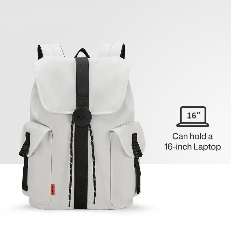 Mochila impermeable para computadora portátil de 16 ": mochila escolar y de viaje liviana y multiusos