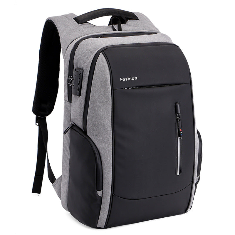 Multifunctional Computer Bag With USB Charging Fashion Backpack - Dazpy