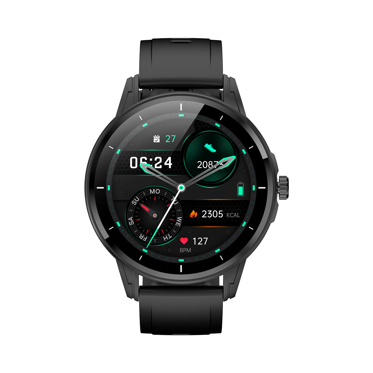 Smart Watch Heart Rate Sleep Weather Information - Dazpy