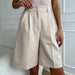 High Waist Wide Leg Shorts for Women