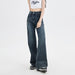 Vintage-Baggy-Jeans mit hoher Taille