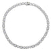 New Round Rectangular Zircon Necklace - Dazpy