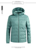 Couple Down Jacket Hooded Heat Preservation And Warm