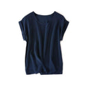 100% Real Silk Batwing Sleeve Tee