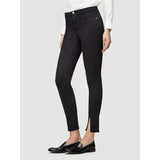 Chic Autumn-Winter Mid Waist Black Stretch Jeans