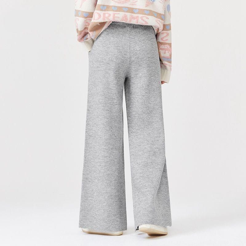 Winter Wide Leg Casual Pants for Women