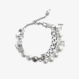 Pearl Necklace Men's And Women's Double Layer - Dazpy