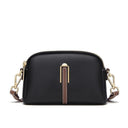 Bolso bandolera y bandolera de cuero elegante