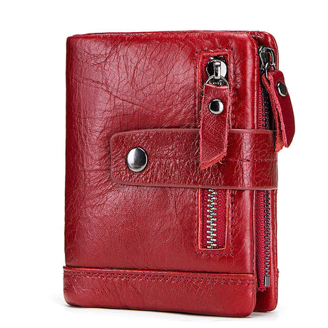 Antimagnetic Multicolor European And American Men's Wallet - Dazpy